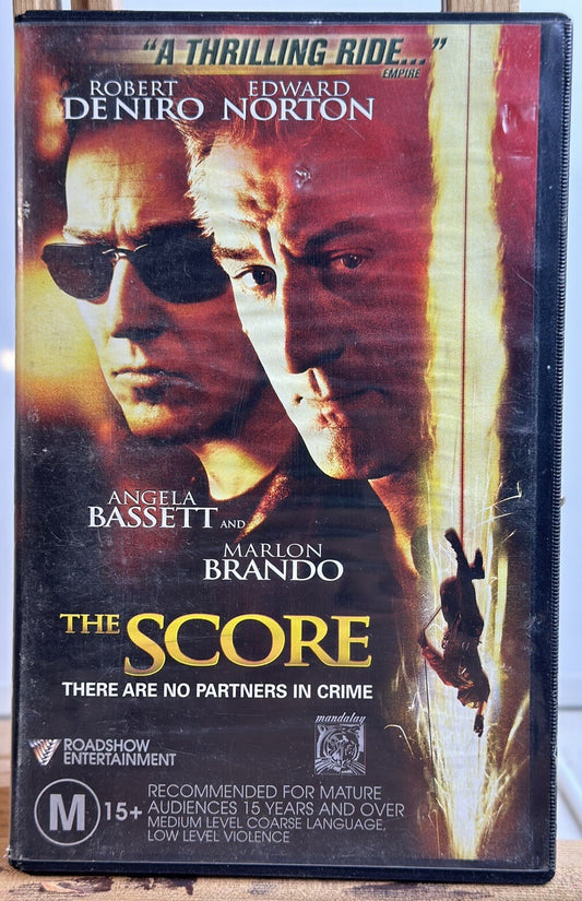 The Score - Ex-Rental VHS - In Good Condition - 4944