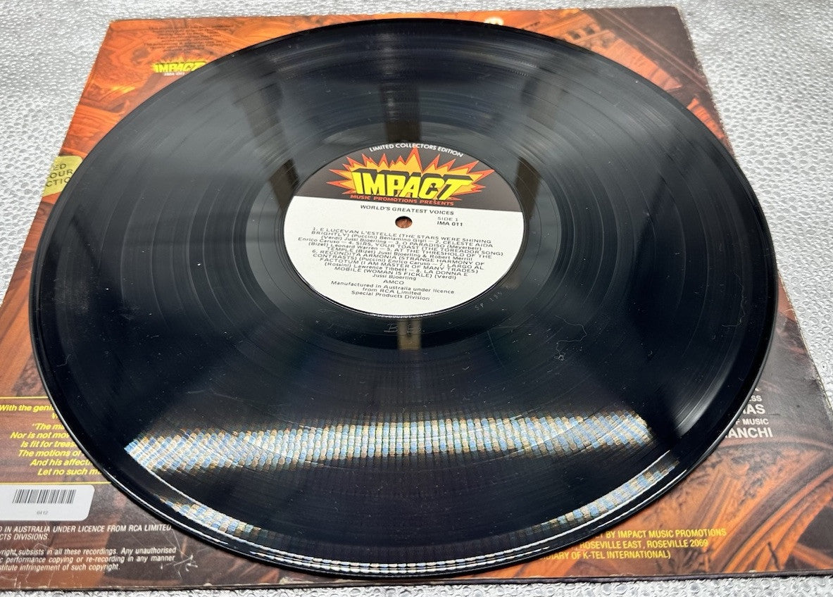 The World's Greatest Voices Record In Good Condition 6412