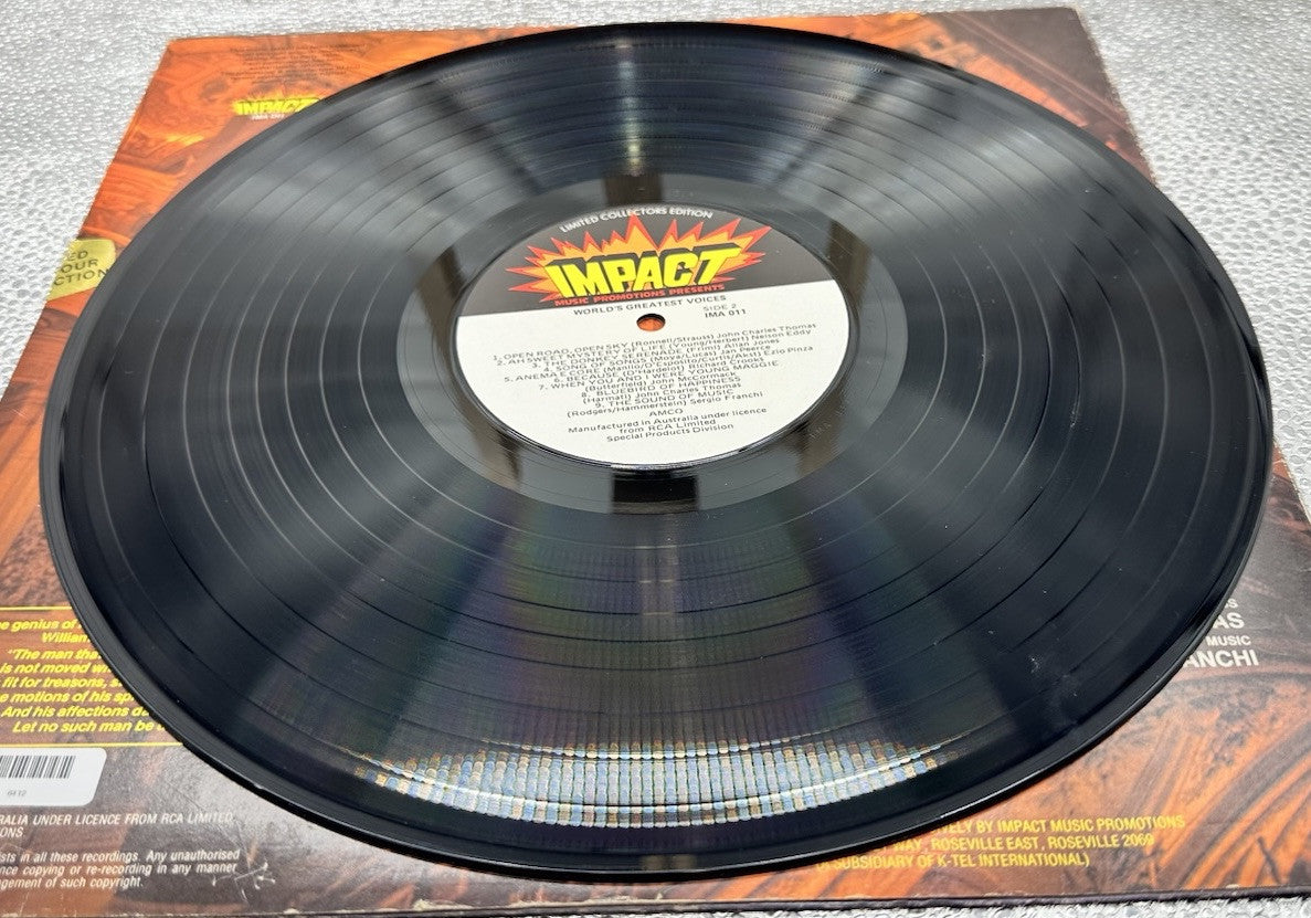 The World's Greatest Voices Record In Good Condition 6412