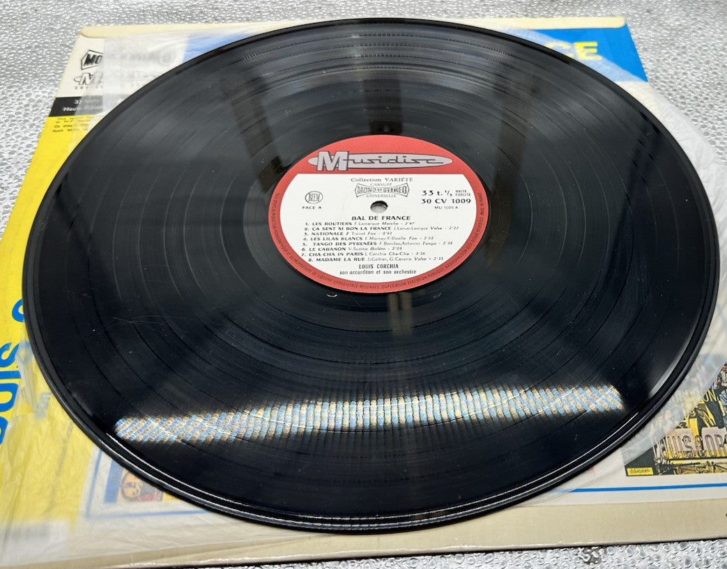 Louis Corchia Son Accordéon Et Son Orchestre – Bal De France Record In GC 7718