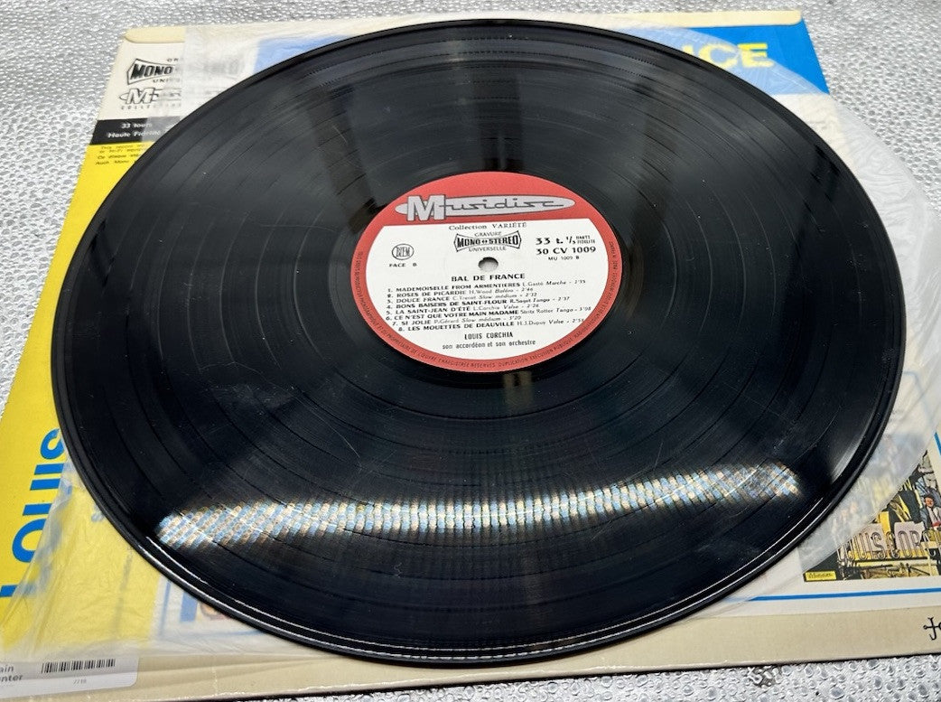 Louis Corchia Son Accordéon Et Son Orchestre – Bal De France Record In GC 7718