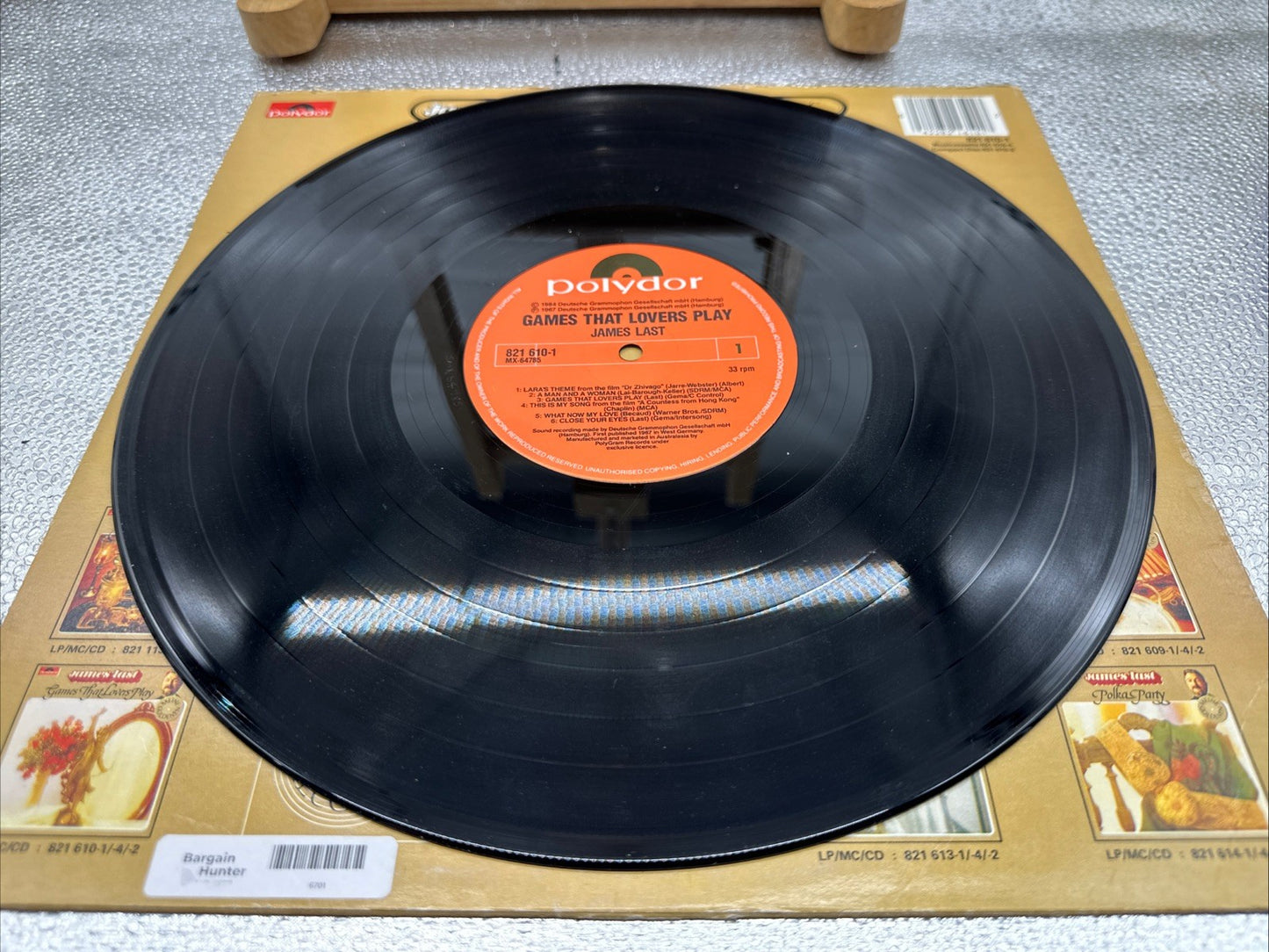 James Last - Games That Lovers Play Record In Good Condition 6701