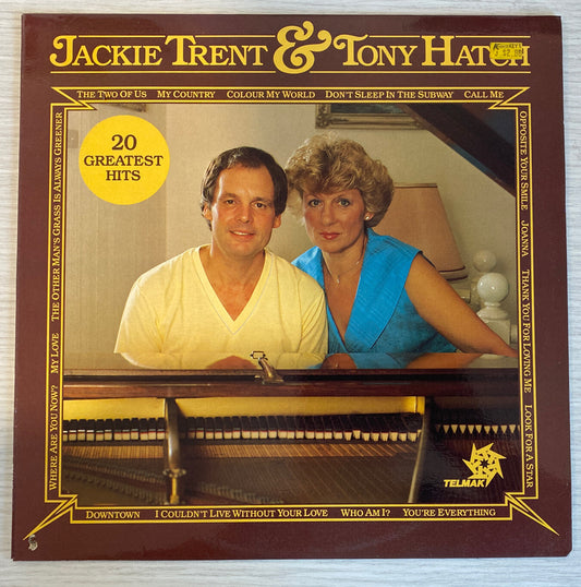 Jackie Trent And Tony Hatch  20 greatest hits Vintage Vinyl Record 3410