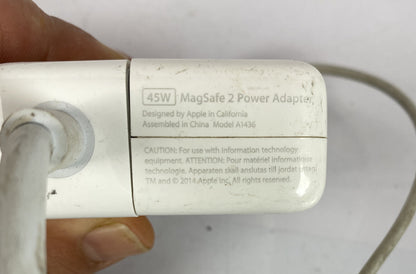 M1007 Apple 45W Charger Mag Safe 2 Adapter Power Supply for Macbook A1436