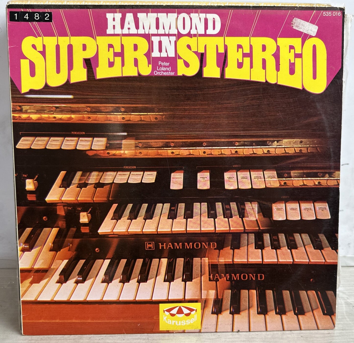 Hammond In Super Stereo - Peter Loland Orchester - 12" Vinyl Record 3883