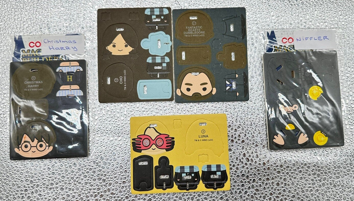 Coles Magical Builders - Assortment Of Harry Potter Collectables