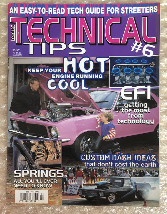 Street Heat's Technical Tips # 6 Magazine Vintage In Good Condition