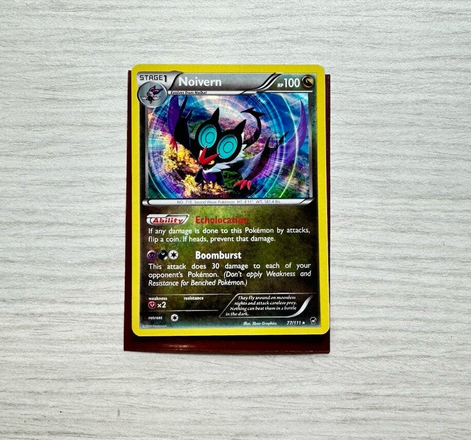 Noivern Pokemon Holo Dragon Card Year 2014 (5243)