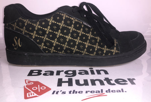 F151 Globe Viceroy Mens Shoes In Black & Gold US14 UK13 EUR48 In Good Condition