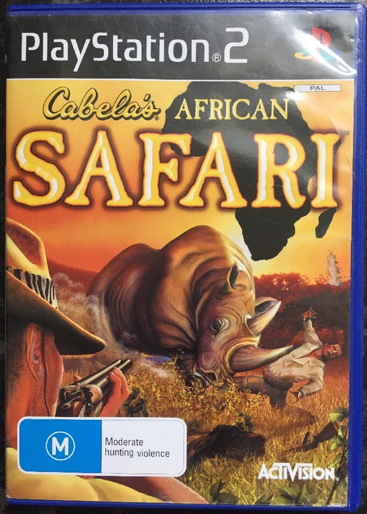 Cabela's African SAFARI Playstation 2/PS2 Complete Game