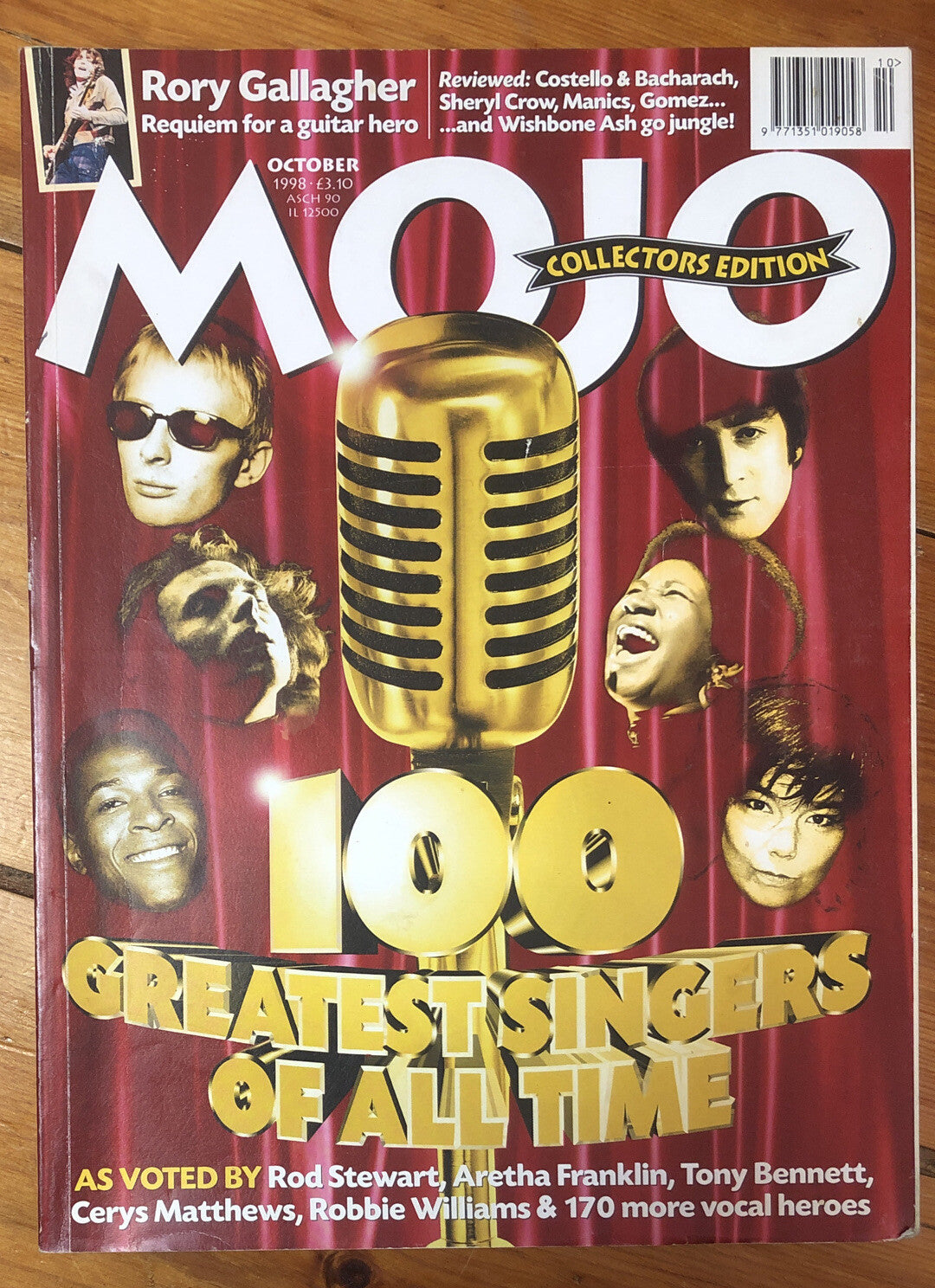 Mojo 59 October 1998 In Good Vintage Condition Magazine