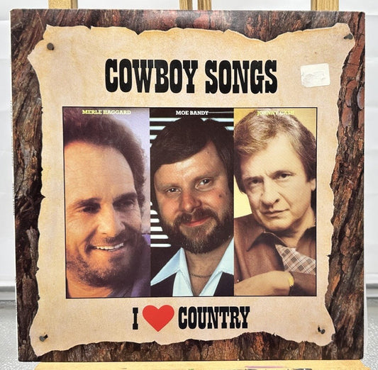 Cowboy Songs - I Love Country Cowboy Record In Good Condition 7693