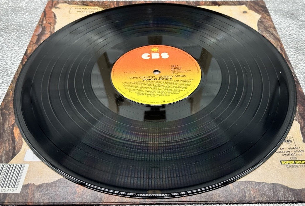 Cowboy Songs - I Love Country Cowboy Record In Good Condition 7693