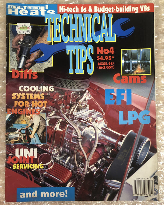 Street Heat's Technical Tips # 4 Magazine Vintage In Good Condition