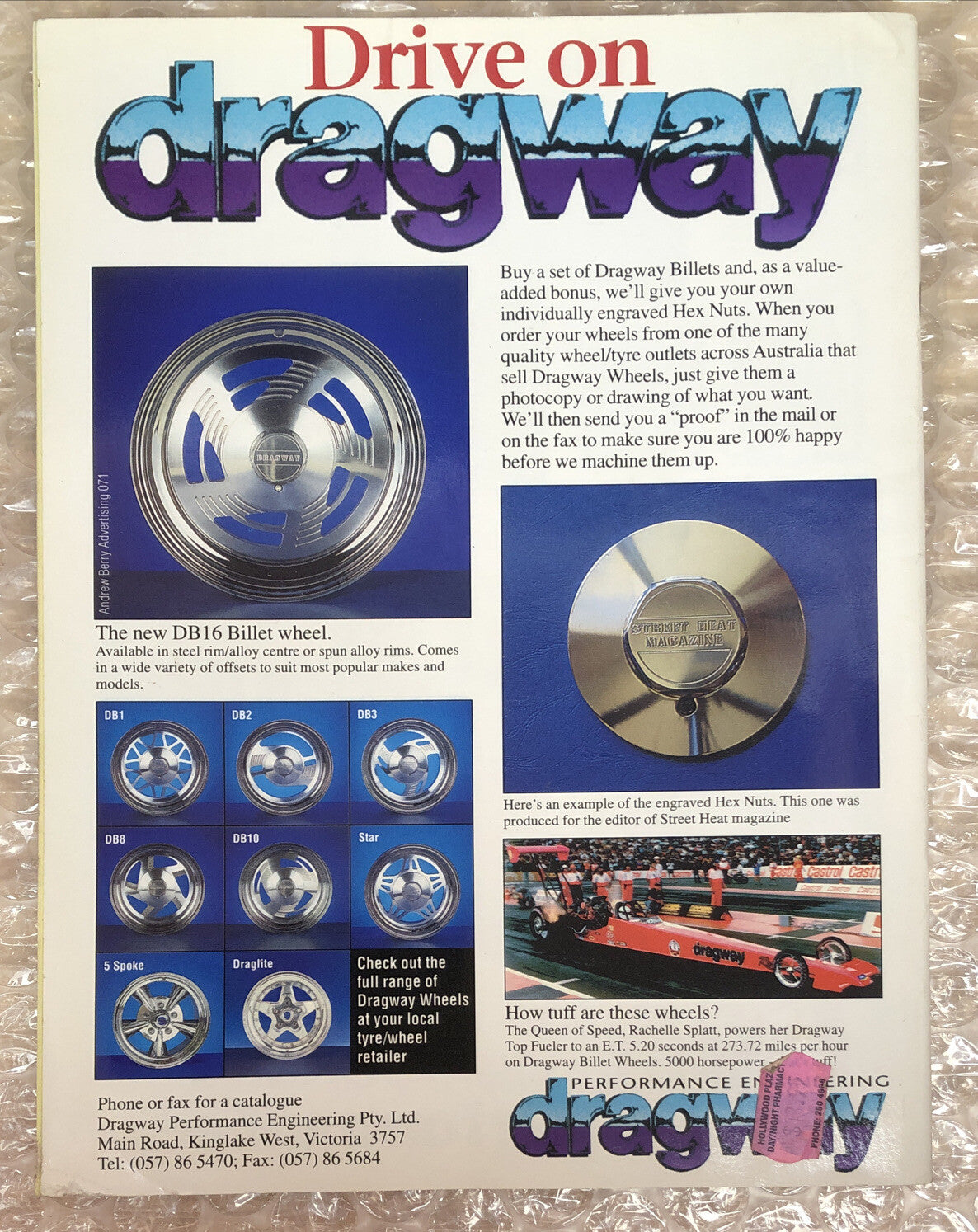 Street Heat's Technical Tips # 4 Magazine Vintage In Good Condition