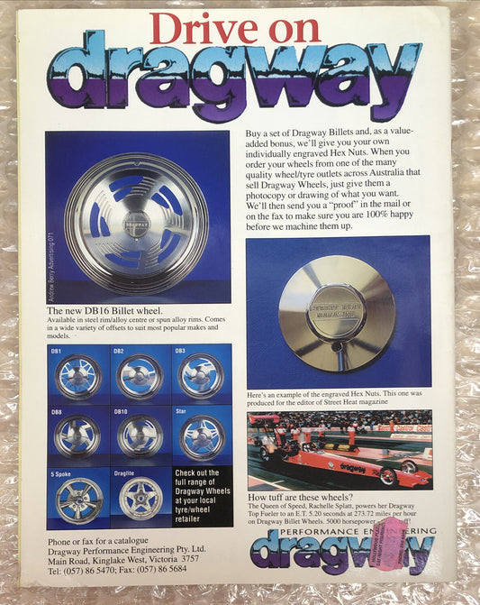 Street Heat's Technical Tips # 4 Magazine Vintage In Good Condition
