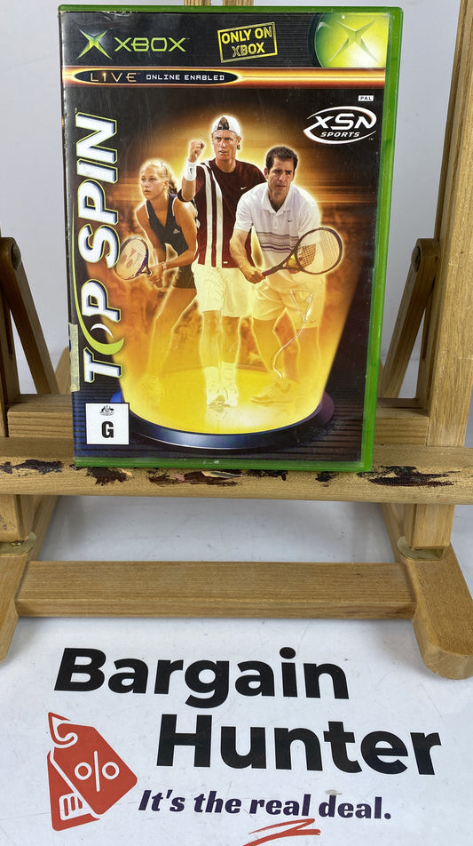 3388 Top Spin PAL Xbox Original Complete Game