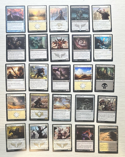 25 X Magic The Gathering Deckmaster Trading Cards Collection Good Condition 2396