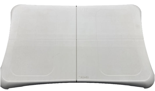 Nintendo Wii U /Wii BALANCE BOARD White In OK Condition Damaged Feet 8643