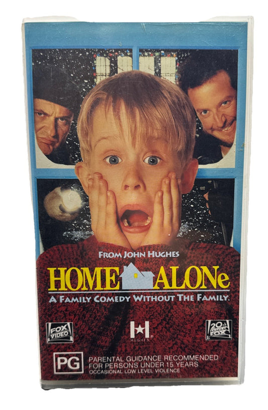Home Alone 1990 VHS Tape 20th Century Fox Video Macaulay Culkin 9216