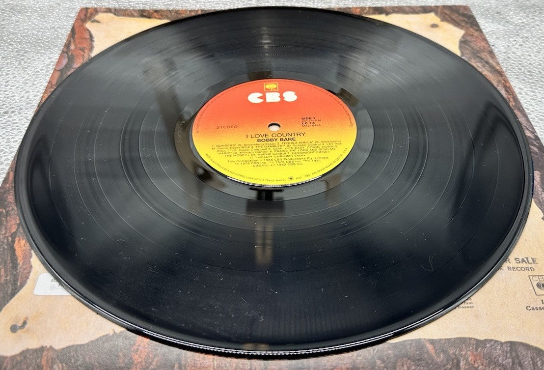 Bobby Bare - I Love Country Record In Good Condition 7695