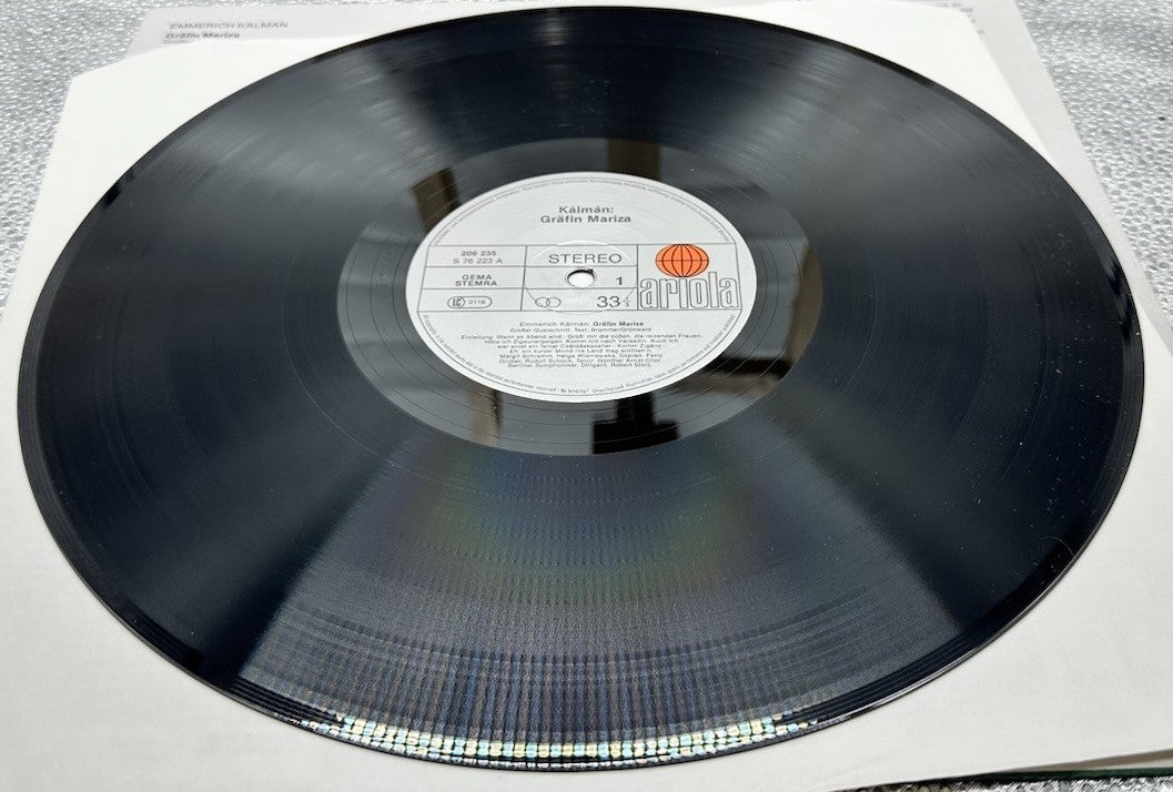 Emmerich Kálmán – Gräfin Mariza Record In Good Condition 6737