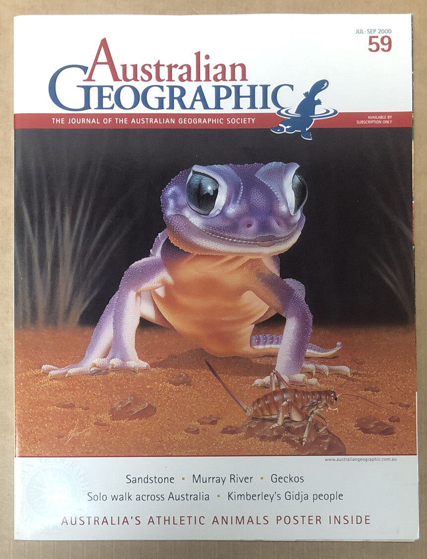 Australian Geographic Magazine Jul - Sep 2000 No. 59 In Good Condition