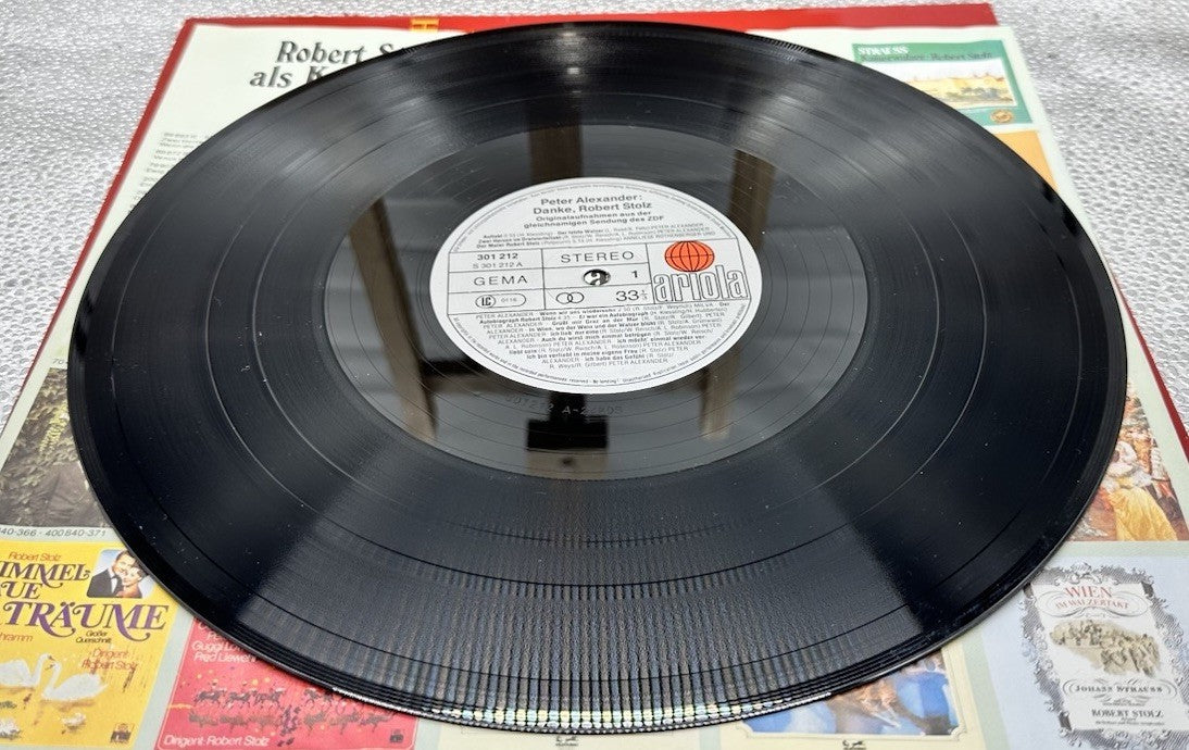 Peter Alexander - Danke, Robert Stolz Record In Good Condition 6734