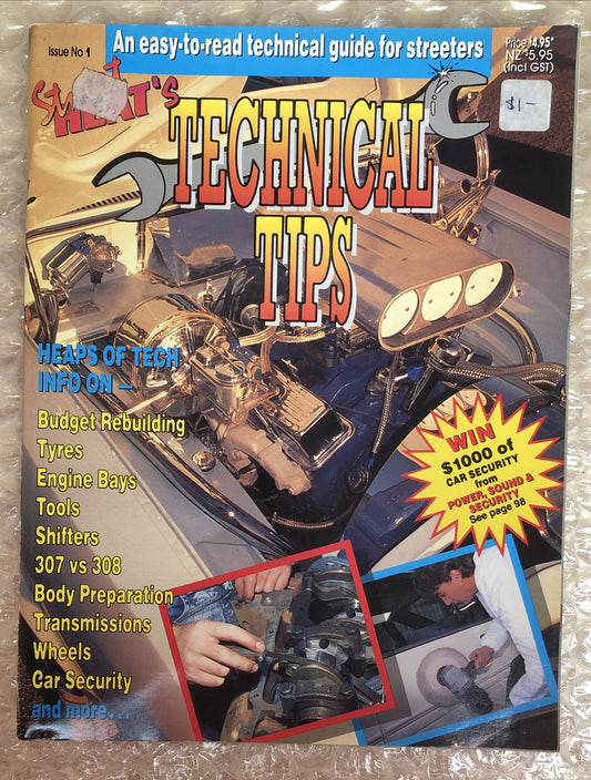 Street Heat's Technical Tips # 1 Magazine Vintage In Good Condition