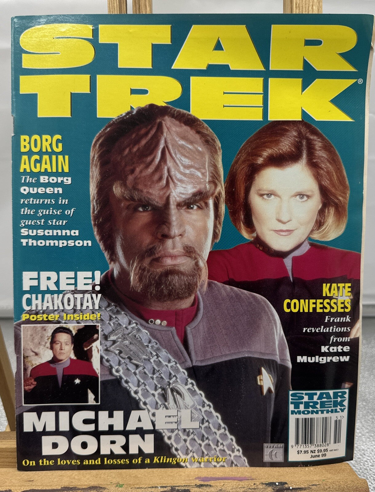Star Trek Magazine June 1999 In Good Condition