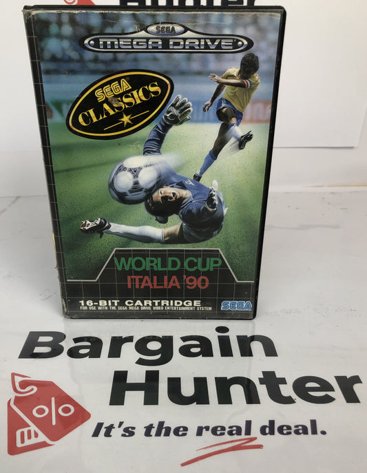 2714 World Cup Italia '90 Sega Mega Drive InComplete In Good Condition