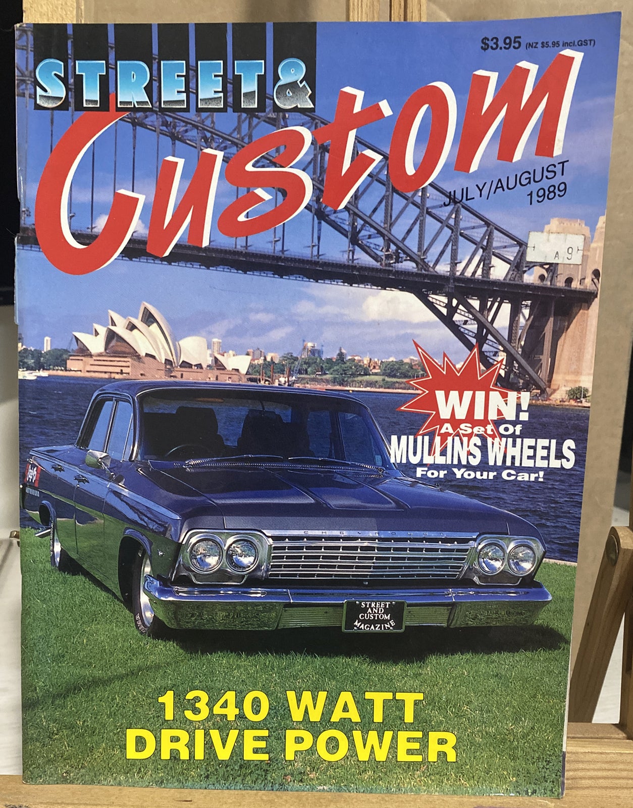 Street And Custom July/August 1989 Magazine In Good Condition