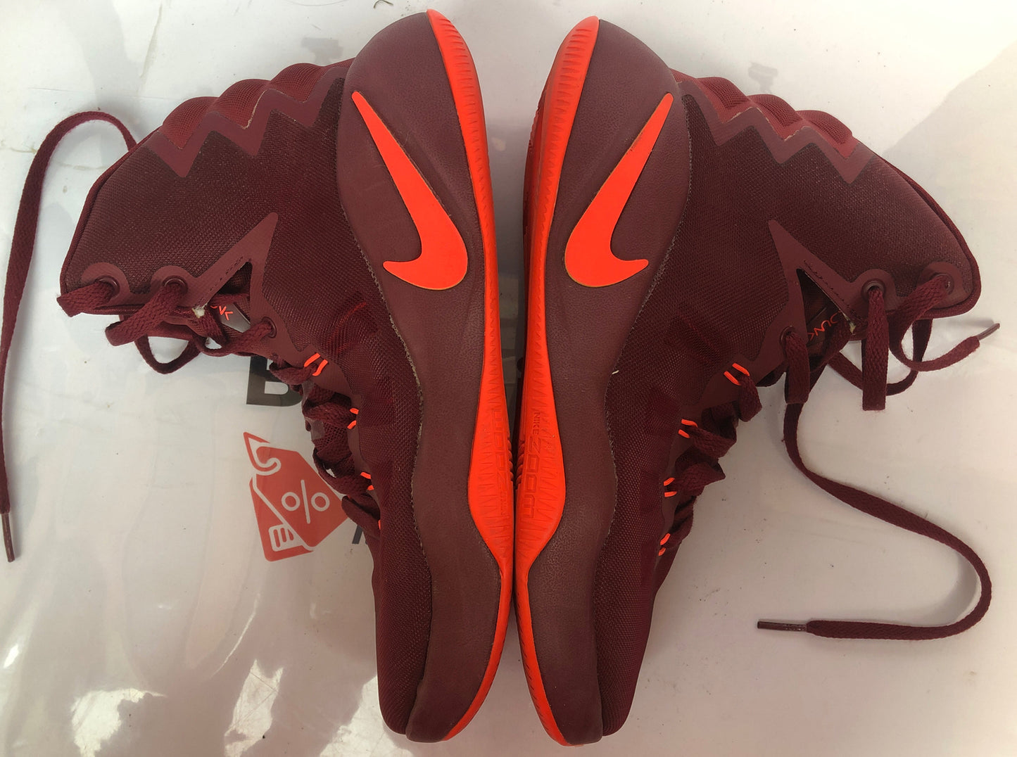 F94 Nike Zoom Moron Shoes US 6y UK 5.5 In Good Condition