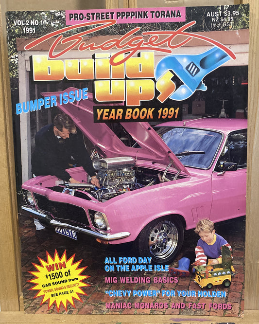 Budget Build Ups Vol 2 No 1 1991 Magazine In Good Condition