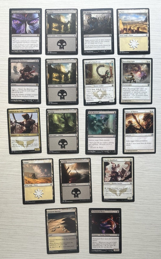 17 X Magic The Gathering Deckmaster Trading Cards Collection Good Condition 2396