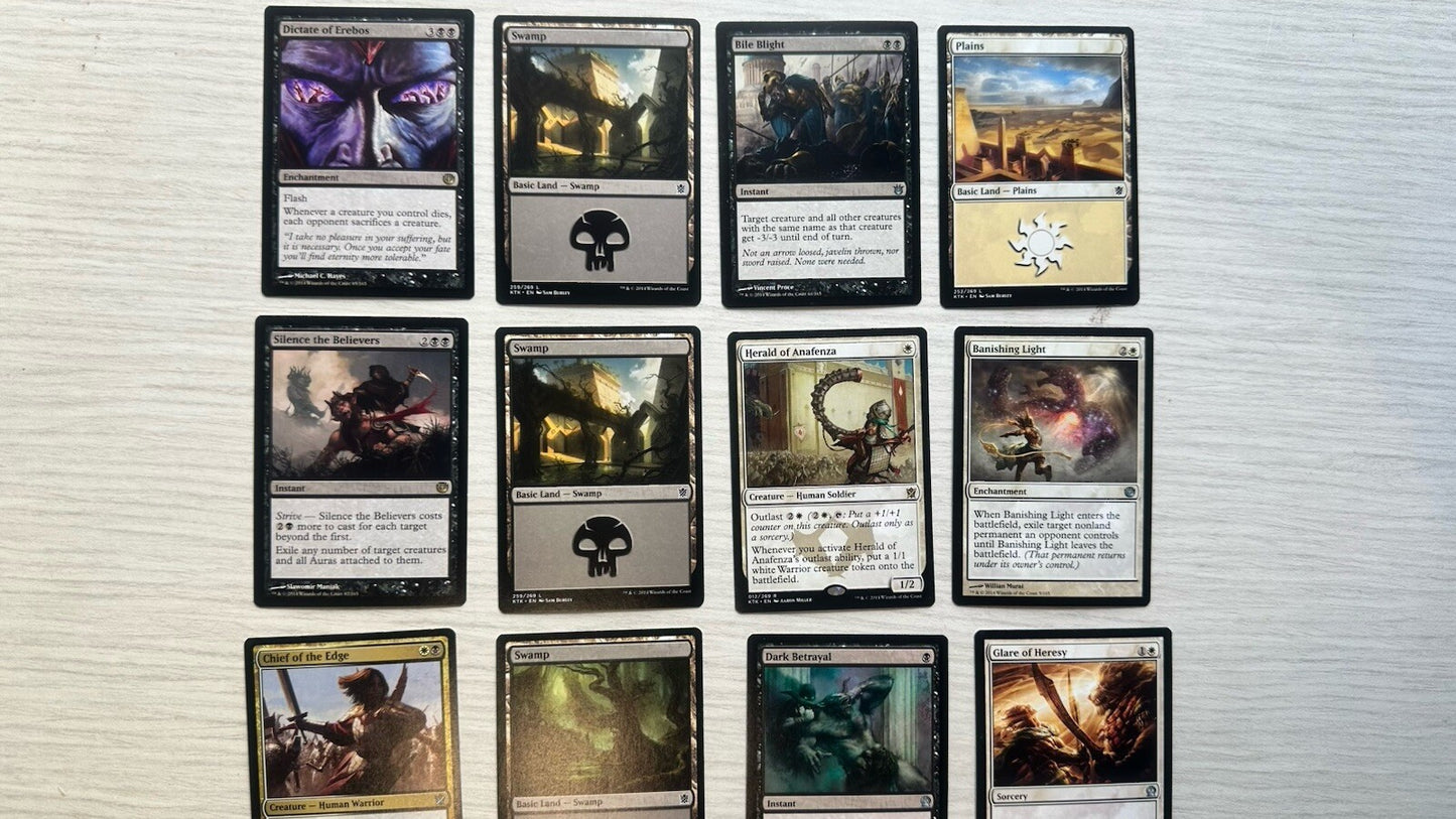17 X Magic The Gathering Deckmaster Trading Cards Collection Good Condition 2396