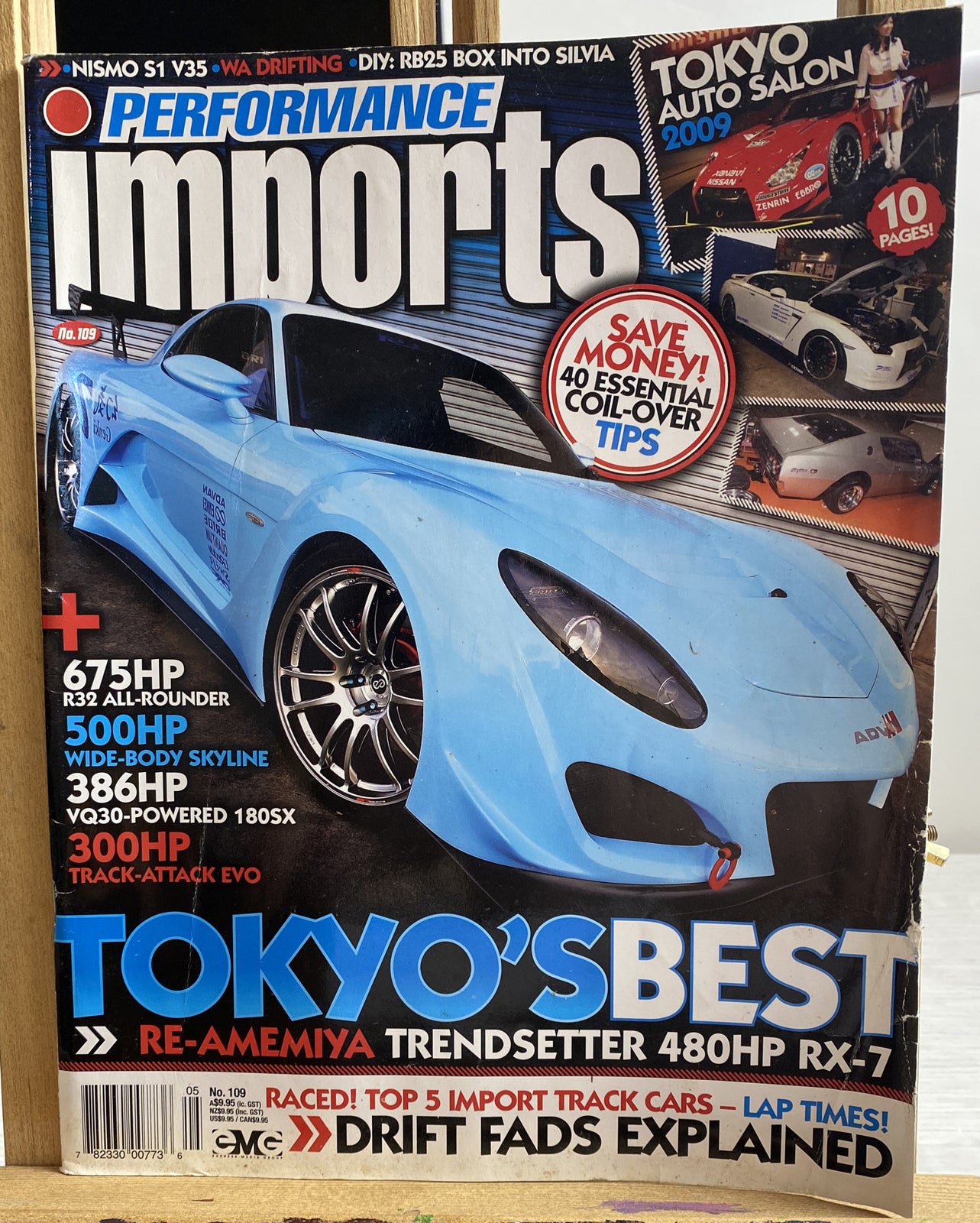 Performance Imports No 109 Magazine In OK Condition