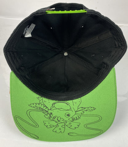F372 Pokemon Bulbasaur Snap Cap / Hat In Good Condition Adjustable Sizing