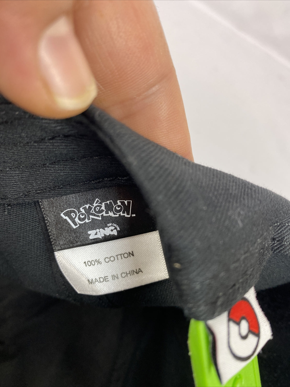 F372 Pokemon Bulbasaur Snap Cap / Hat In Good Condition Adjustable Sizing