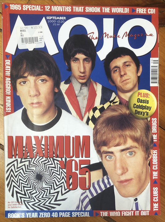 Mojo 82 September 2000 In Good Vintage Condition Magazine