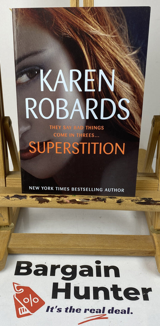 Superstition Karen Robards Novel In Good Condition