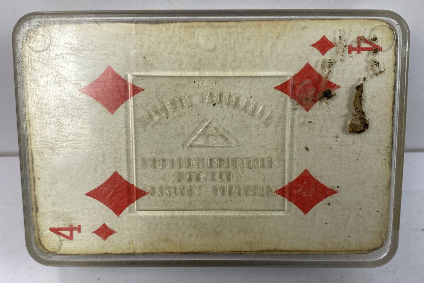 Billabong Hudson Industries Carlton Victoria Australian Made Playing Cards