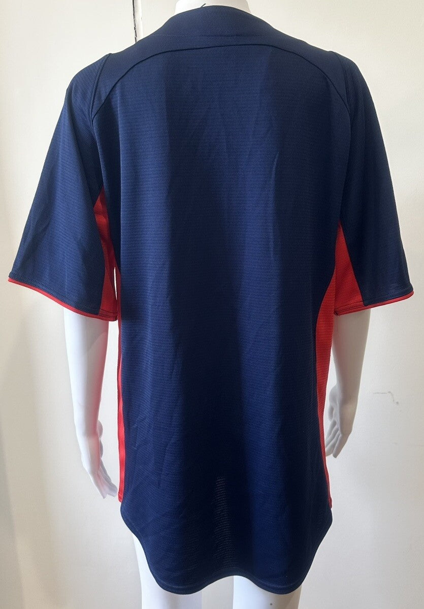 Boston Red Sox Baseball Majestic Jersey Blue Size Small In Good Condition 5591