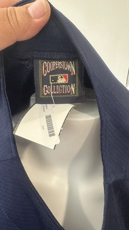 Boston Red Sox Baseball Majestic Jersey Blue Size Small In Good Condition 5591