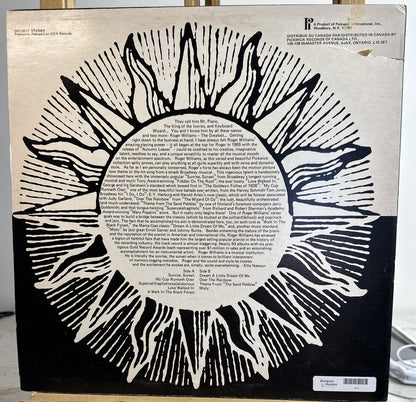 Roger Williams, Sunrise Sunset Vinyl LP Record In VGC 4476
