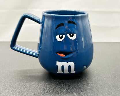 Blue M&Ms MM s mug 2015 Collectible Coffee Mug / Cup In Good Condition 8557
