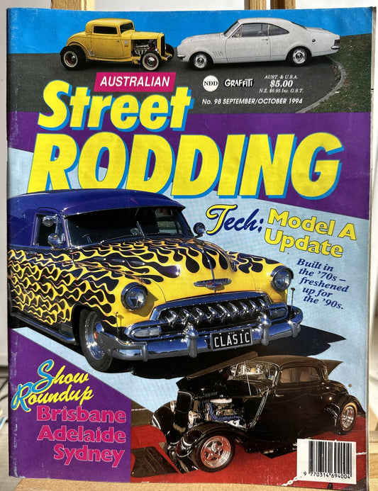 Graffiti Australian Street Rodding Magazine No.98 September/October 1994 In VGC