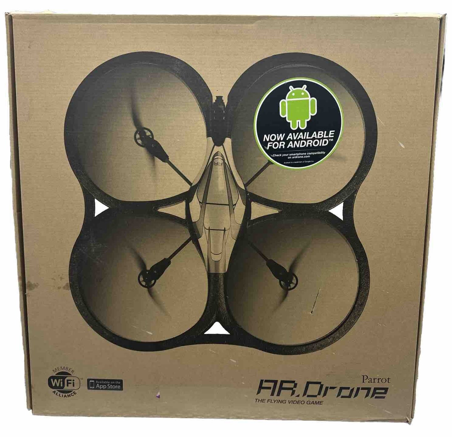 AR Parrot Drone The Flying Video Game, 1.0 Quadcopter Air Base In Good Codnition