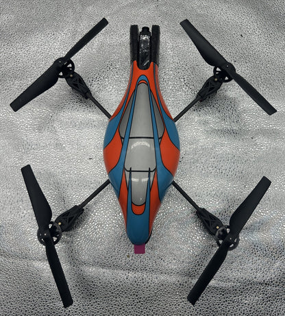 AR Parrot Drone The Flying Video Game, 1.0 Quadcopter Air Base In Good Codnition