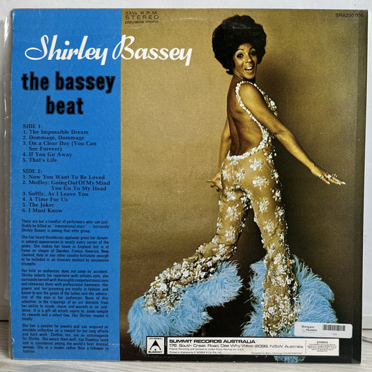 Shirley Bassey - The Bassey Beat - 12" Record 4523